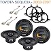 Toyota Sequoia 2003-2007 Factory Speaker Upgrade Harmony (2) R65 Package New RS.12799.00