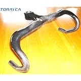 TORAYCA（トレカ）超軽量395g　カーボンステム一体ドロップハンドル　SH-MD typeYTB