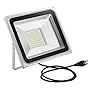CHUNNUAN LED Flood Light,100W,10000LUMEN，6000-6500K Cold White, Waterproof, IP65, Instant On, CE and ROHS Certified，US 3-Plug Outdoor Security Lights Super Bright Floodlight
