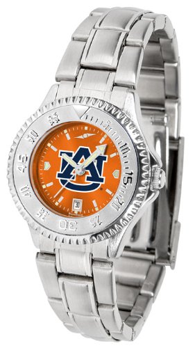 Auburn University Tigers AU NCAA Womens Steel Anochrome Watch
