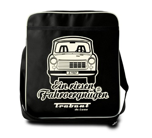 Logoshirt Trabant Tasche schwarz