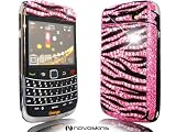 BlackBerry Bold 9700/9780 Novoskins Pink Crystal Zebra Skin