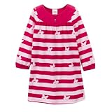 Toddler Girls' Circo Long-Sleeve Keyhole Dress - Red