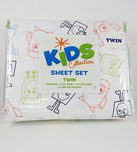 Kids Collection Silly Monsters Twin Sheet Set