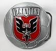 D.C. United MLS Soccer Team Buckle