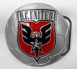 D.C. United MLS Soccer Team Buckle