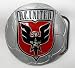 D.C. United MLS Soccer Team Buckle