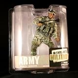 ARMY INFANTRY GRENADIER * AFRICAN AMERICAN VARIATION * McFarlane's Military Series 6 Action Figure & Display Base