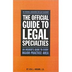 The Official Guide to Legal Specialties