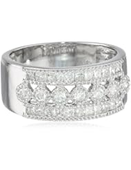 10k White Gold White Diamond Ring (3/ 4 cttw, H-I Color, I2-I3 Clarity)
