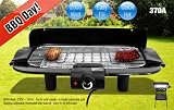 Produkt-Bild: gro&szlig;er Elektrogrill elektrischer Barbeque Grill Tischgrill 2000 Watt mit Thermostat Stufenregler NEU