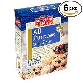 Arrowhead Mills All Purpose Baking Mix, 28-Ounce Boxes (Pack of 6) by Arrowhead Mills