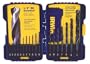 Irwin Industrial Tools 314018 Black Oxide Drill Bit Set, 18-Piece
