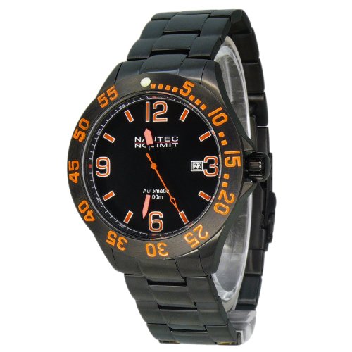 Nautec No Limit Herren-Armbanuhr Viperfish VF AT/IPIPBKBK-OR Preisvergleich
