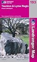 Taunton and Lyme Regis, Chard and Bridport (OS Landranger Map Series)