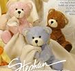 Bear Blankie Buddies Baby Security Blanket