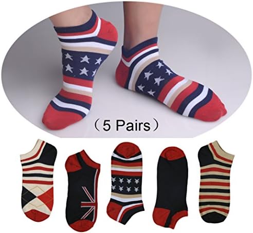 HQSocks Men's Cool Socks Best Cotton Cool Socks For Men (5 Pair)
