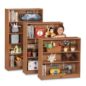 Sproutz Bookcase - 48 High - Black - School and Play Furniture by CutieBeauty