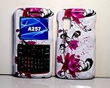 Purple Rose Snap on Hard Skin Cover Case for Samsung Magnet A257