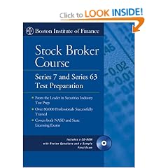 The Boston Institute of Finance Stockbroker Course: Series 7 and 63 Test Prep