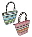 KEY WEST Bucket Handbag with Beaded Handles by Eliebags