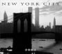 New York City Black & White 2002 Deluxe Wall Calendar