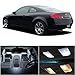 LEDpartsNow Interior LED Lights Replacement for 2003-2007 Infiniti G35 Coupe Accessories Package Kit (7 Bulbs), WHITE