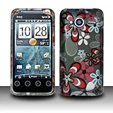 HTC Evo Shift 4G Sprint Rubberized Designer HARD PROTECTOR COVER CASE SNAP  ....