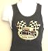 Lucky 13 Black Widow Hot Rod Beater Shirt Black, Hot Rod Car Club Muscle Tank by Lucky 13