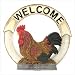 Rooster Welcome Sign