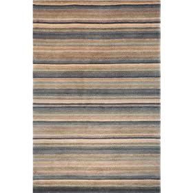 Stripes Rug 9'x12' Khaki pacific by Home Decorators Collection