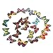 Docooler 20pcs 7cm 3D Artificial Butterfly Pin Clip Double Wing for Home Christmas Wedding Decoration, Colors Randomly Send