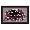 Southern Illinois University Rug - Purple/ Gray/ Black (Rectangle)