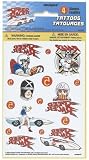 Speed Racer Classic Tattoos 4 Pack