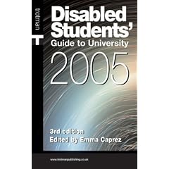 The Disabled Students' Guide to University 2005