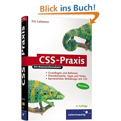 CSS-Praxis: Grundlagen und Referenz, Barrierefreiheit, CSS und AJAX (Galileo Computing)