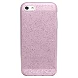 Diztronic Pink GlitterFlex TPU Case for Apple iPhone 5 - 2012 Model (Verizon / Sprint / AT&T / All Carriers) [Diztronic Retail Packaging]