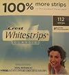 Crest Whitestrips Whitestrips Classic 100% More 112 ea