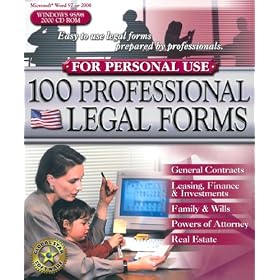 100 Prof Legal Forms - Personal