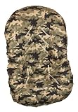 Green Camoflauge Toddler Car Seat Cover