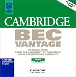 Cambridge Bec Vantage 1: Practice Tests From The University Of Cambridge Local Examinations Syndicate