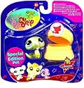 Littlest Pet Shop Assortment 'A' Series 3 Collectible Figure Snake with Basket (Special Edition Pet!)