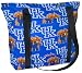UK Logo University of Kentucky Wildcats Tote Bag **SPECIAL NOTE**ORDER BY DEC 21- CHEAP PRIORITY MAIL SHIPPING for CHRISTMAS- Cotton with WATERPROOF LINING UNDERSIDE Travel, Baby, Diapers, Sports Gym or Beach Cute Best Unique CHRISTMAS GIFT IDEA for Him H