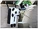 Cute Cartoon Panda Plush Car Tissue Box Cover w/Strap, Suspension Type(Polyester,7