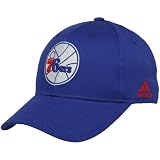 adidas Philadelphia 76ers Royal Blue Basic Logo Adjustable Hat