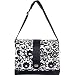 Fleurville MS3 Diaper Bag, Black/White