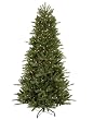 12' Pre-Lit Medium Vermont Fir Instant Shape Artificial Christmas Tree - Clear