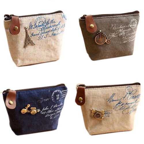 Retro Women Lady Girl Coin Bag Purses Wallet Samll Pouches