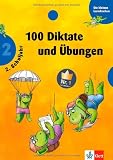 Produkt-Bild: Die kleinen Lerndrachen: 100 Diktate und &Uuml;bungen. Deutsch 2. Klasse. RSR 2006