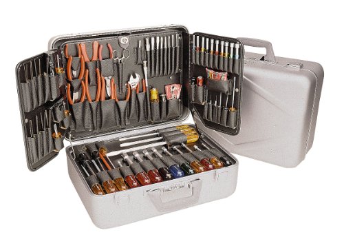 Xcelite TCA100ST Aluminum Attach Tool Case with Tools 17-58 Length 12-58 Width 7-78 Height
